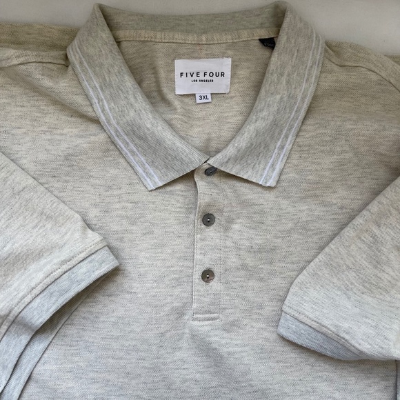 Five Four Other - Five Four Los Angeles McQueen Polo Shirt Size 3XL